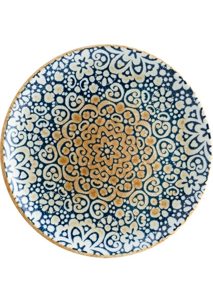 Porselen Alhambra Gourmet Düz Tabak 17 cm 6'lı Takım fiyatları