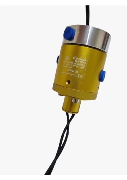 12 Kanallı Hava Geçişli Hybrid Slip Ring, 2 Passage Rotary Joint, Döner Eklemler