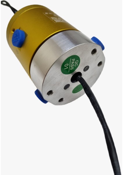 12 Kanallı Hava Geçişli Hybrid Slip Ring, 2 Passage Rotary Joint, Döner Eklemler