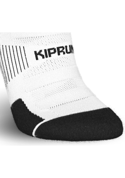 Kiprun Orta Boy Konçlu Koşu Çorabı - Ince - Beyaz - RUN900