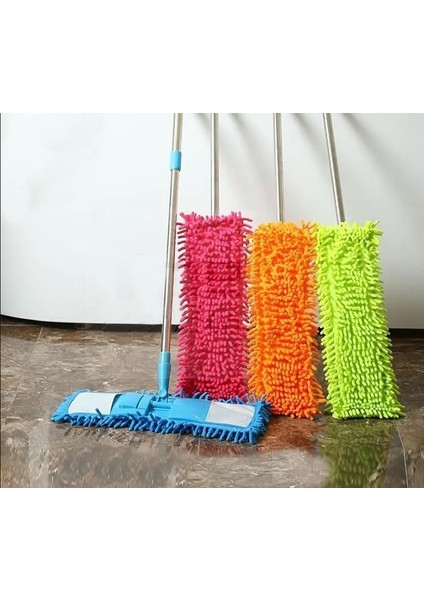 Makarna Mop Süper Emici Toz Toplayıcı Şönil Mop Bezi 40 cm Karışık Renk fiyatları