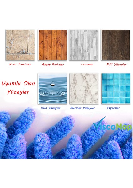 Makarna Mop Süper Emici Toz Toplayıcı Şönil Mop Bezi 40 cm Karışık Renk fırsatları