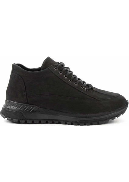 Siyah Nubuk Leather Erkek Bot & Bootie E02733027401