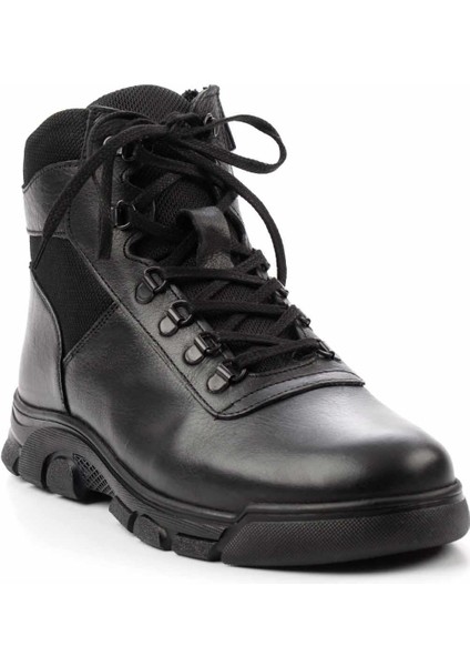 Siyah Napa Leather Erkek Bot & Bootie E02811580843 modelleri
