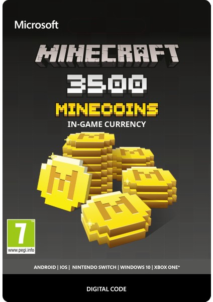 Minecraft: Minecoins Pack: 3500 Coins