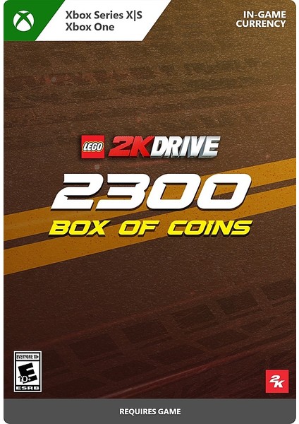 LEGO 2k Drive: Box Of Coins