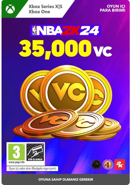 Nba 2K24: 35,000 Vc