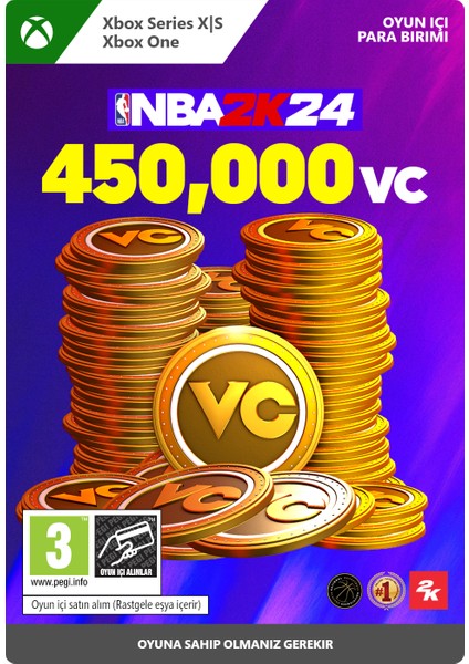 Nba 2K24: 450,000 Vc