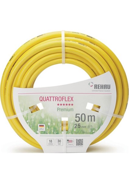 Quattroflex Premium Hortum 50M (1" - 25 mm)