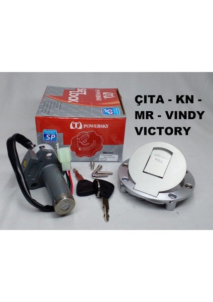 Kontak Seti Çita + 150 Mr- Kn- Vındy-Vıctory Uyumlu -Arasmoto