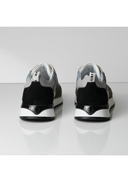 Cladius Model Gerçek Deri Erkek Sneaker - Erkek Günlük Spor Ayakkabı