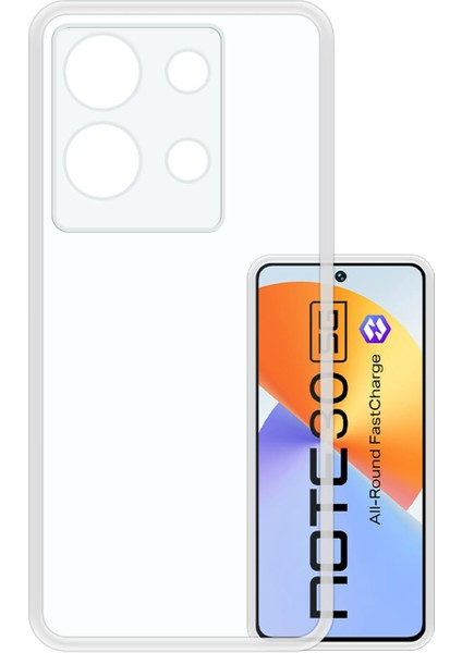 Infinix Note 30 Slim Serisi Soft Tpu Silikon Kılıf - Şeffaf AL3324