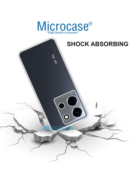 Infinix Note 30 Slim Serisi Soft Tpu Silikon Kılıf - Şeffaf AL3324 modelleri