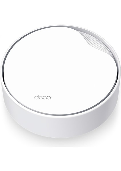 TP-Link Deco X50-PoE(1-pack), AX3000 Mbps, PoE Destekli, Dual-Band, 2,5Gbps Ethernet Portu, 150 Cihaza Kadar Bağlantı, 230 m² 'ye Kadar Kapsama, Mobil Uygulama ile Kolay Kurulum, Wi-Fi 6 Mesh Sistemi