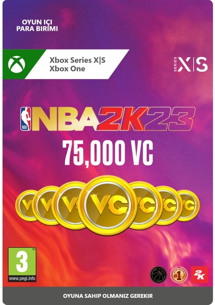 Nba 2K23 - 75000 Vc