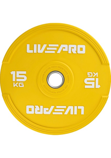 LP8332-15 15 kg Renkli Kauçuk Bumper Plaka