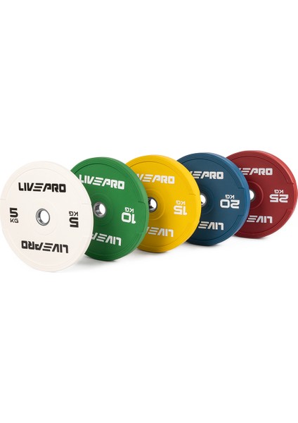 LP8332-15 15 kg Renkli Kauçuk Bumper Plaka