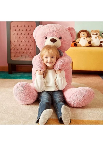 Oyuncak 80 cm Papyonlu Peluş Ayıcık- Ithal Kumaş - Premium Koleksiyon Hediyelik Ayı (% 100 Yerli) fırsatları