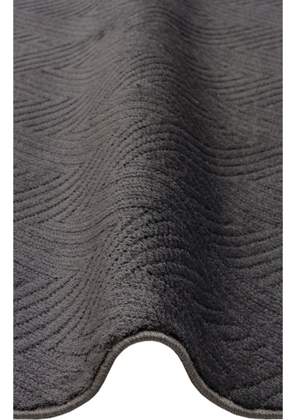 Urban Urb 01 Black Etnik Desenlere Sahip Hav Toz Vermez Yumuşak Dokulu Modern Iskandinav Halı modelleri