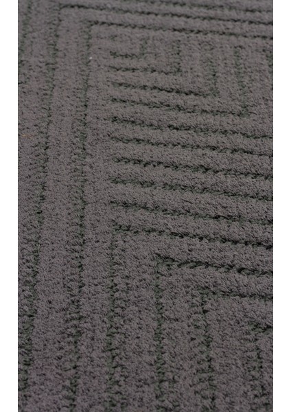 Urban Urb 01 Black Etnik Desenlere Sahip Hav Toz Vermez Yumuşak Dokulu Modern Iskandinav Halı fırsatları