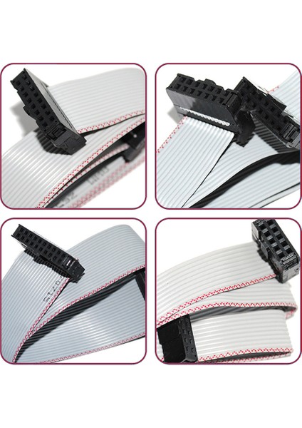 14P 30 cm 3b Soket Idc Flat Kablo