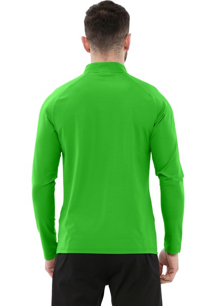 Erkek Yarım Fermuarlı Sweatshirt Dıgnus Yeşil