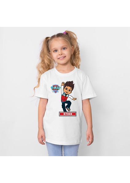 Paw Patrol Ryder Baskılı Çocuk Tişört H05 fiyatları