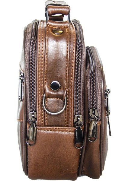 Deri Çelik Kasalı Dikey El Çantası Küçük Boy fiyatları