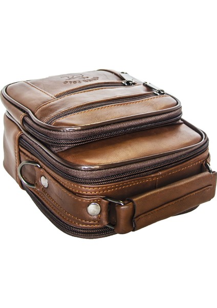 Deri Çelik Kasalı Dikey El Çantası Küçük Boy modelleri