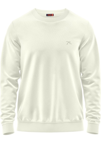 Erkek Sweatshirt Audax Ekru