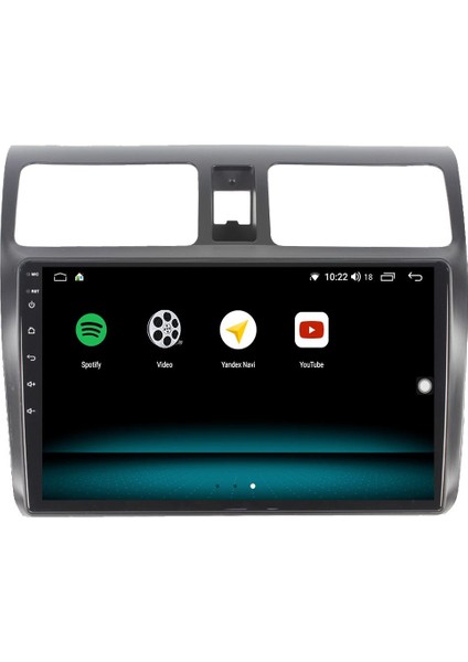 Suzukı Swıft Android 13 Multimedya Carplay 4gb RAM+64GB HDD 2006-2010 Navigasyon Ekran modelleri