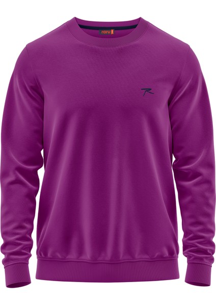 Erkek Sweatshirt Audax Mor