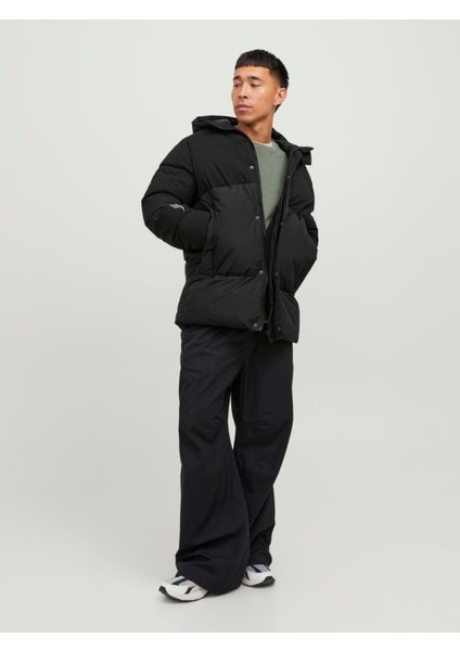 Jjeforce Puffer Sn Erkek Siyah Ceket