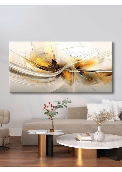 Abstract Art Dekoratif Kanvas Tablo - VOOV2497