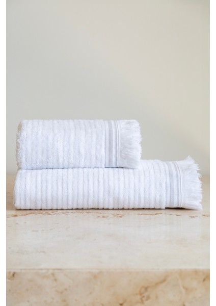 Bliss %100 Pamuk Yüz Havlusu Beyaz 50x90 indirimleri