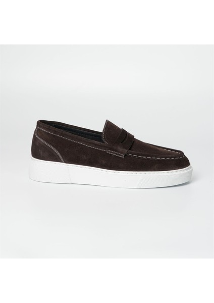 Ramonelli Model Gerçek Deri Erkek Kahverengi Loafer - Erkek Casual Ayakkabı