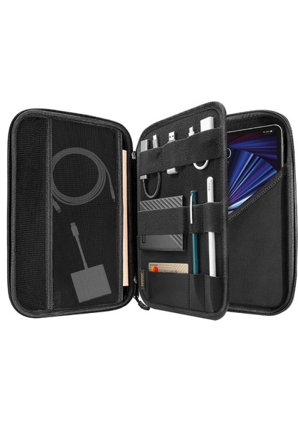 Fancy Case A06 12.9 inç Gri İpad Pro Çantası Kılıf - B06B1G2