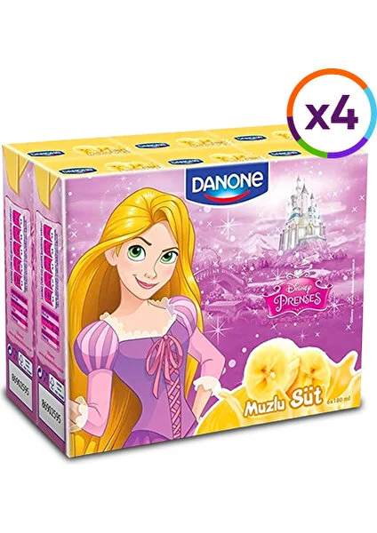 Disney Muzlu Uht Süt 180ML 6'lı (Karakter Seçimi Yapılamamaktadır) X4 Adet