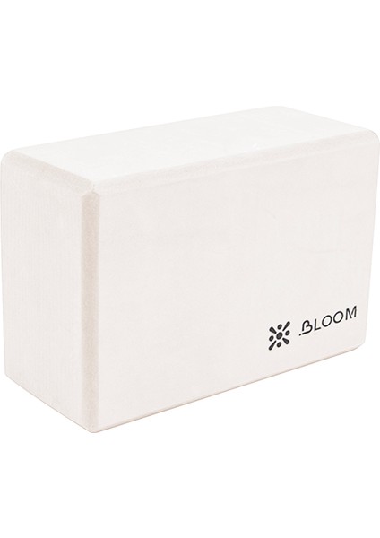Yoga Blok Yüksek Kaliteli EVA Malzeme ile Ergonomik Tasarım 22,9×15×10 cm Beyaz