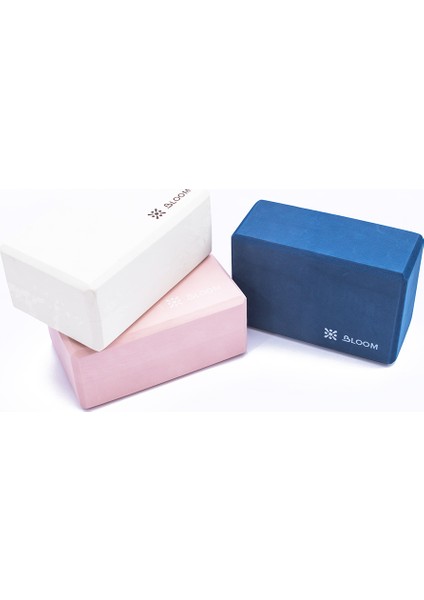 Yoga Blok Yüksek Kaliteli EVA Malzeme ile Ergonomik Tasarım 22,9×15×10 cm Beyaz fırsatları