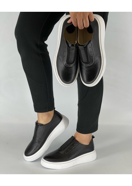 Deri Bayan Spor Ayakkabı