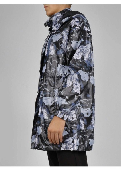 Erkek Kapüşonlu Uzun Yağmurluk Baharlık Mont modelleri