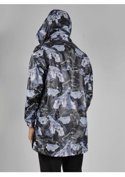 Erkek Kapüşonlu Uzun Yağmurluk Baharlık Mont indirimleri