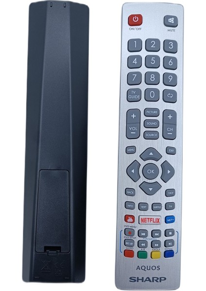 Sharp Aquos LC-32HG5141K LC-40UG7252E LC-40UI7552K LED Tv Uzaktan Kumandası(Orjinal Ürün)