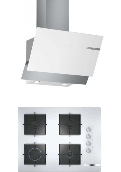 Beyaz 2'li Ankastre Set 246 ( POP7C2O12O - DWK65AD20R ) 67 cm Ocak