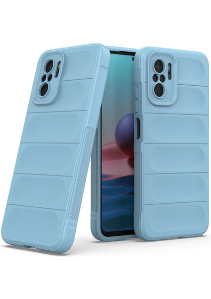 Redmi Note 10 Kılıf Mat Leke Yapmaz Elden Kaydırmaz Içi Kadife Kamera Korumalı Silikon