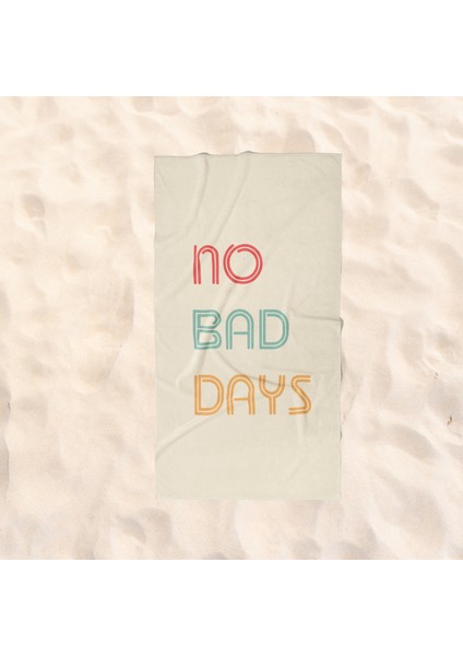 No Bad Days Plaj Havlusu - Microfiber
