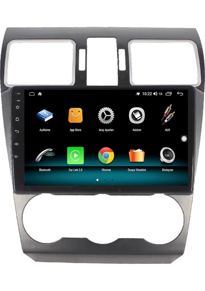 Subaru Forester Android 13 Multimedya Carplay 4gb RAM+64GB HDD 2012-2018 Navigasyon Ekran