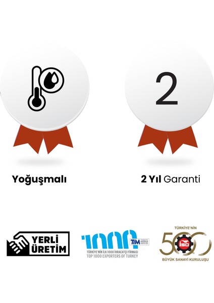 60/100 mm 90° Dirsek Boru Yoğuşmalı