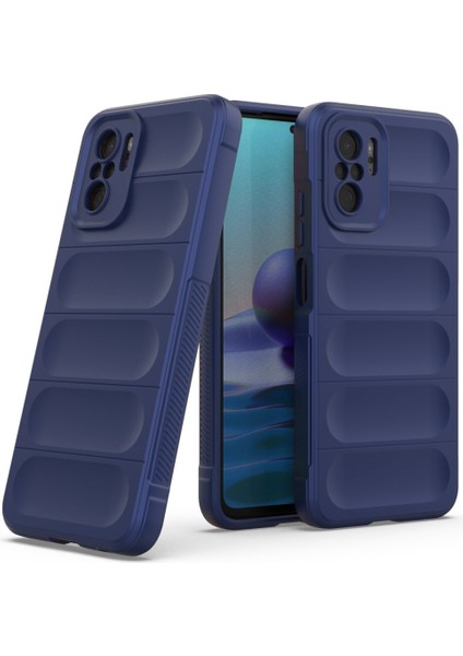Redmi Note 10 Kılıf Mat Leke Yapmaz Elden Kaydırmaz Içi Kadife Kamera Korumalı Silikon